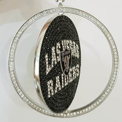 Rotating Sports Team Logo Pendant Necklace –  Perfect Gifts for True Fans