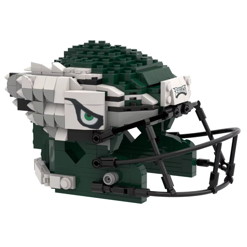3D Football Team Logo Helmet Construction Building Blocks –  Perfect Christmas & Holiday Gift