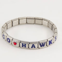 Seattle Seahawks Italian Charm Bracelet – Personalized Fan Gift for  for Birthdays, Holidays & Game Day