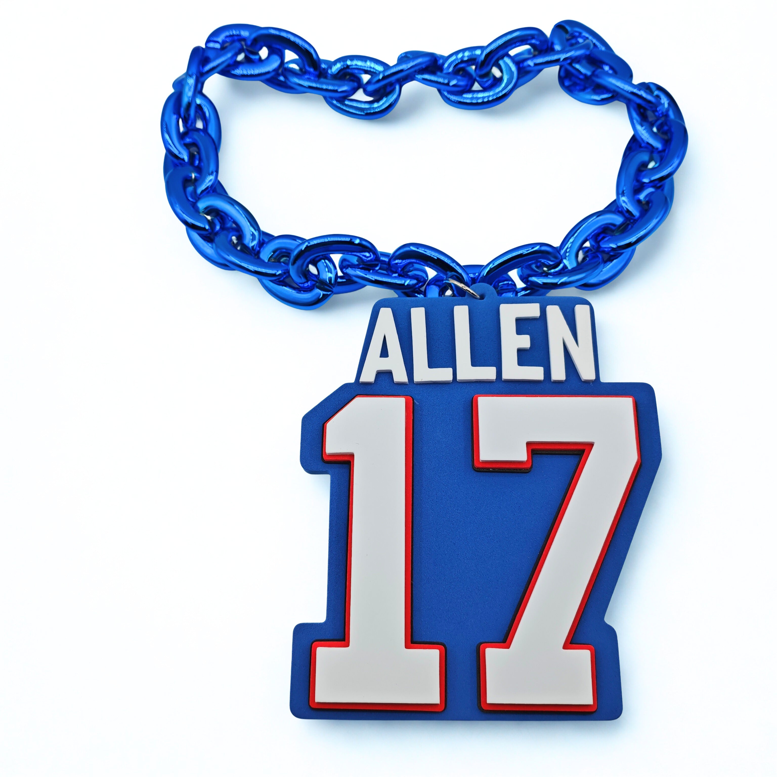 Player 3D Logo EVA Foam Necklace 30 inches - The Perfect Game Day Gift for Fans - Image 19