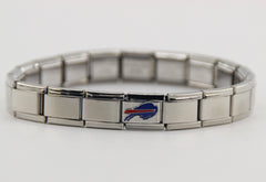 Football Team Logo Italian Charm Bracelet – Custom Gifts for Fans