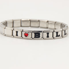 Buffalo Bills Italian Charm Bracelet – Perfect Fan Gift for Birthday, Christmas, Valentine’s Day & Game Day