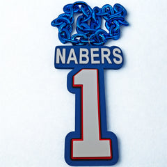 Player 3D Logo EVA Foam Necklace 30 inches - The Perfect Game Day Gift for Fans - Image 13