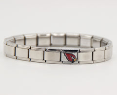 Football Team Logo Italian Charm Bracelet – Custom Gifts for Fans