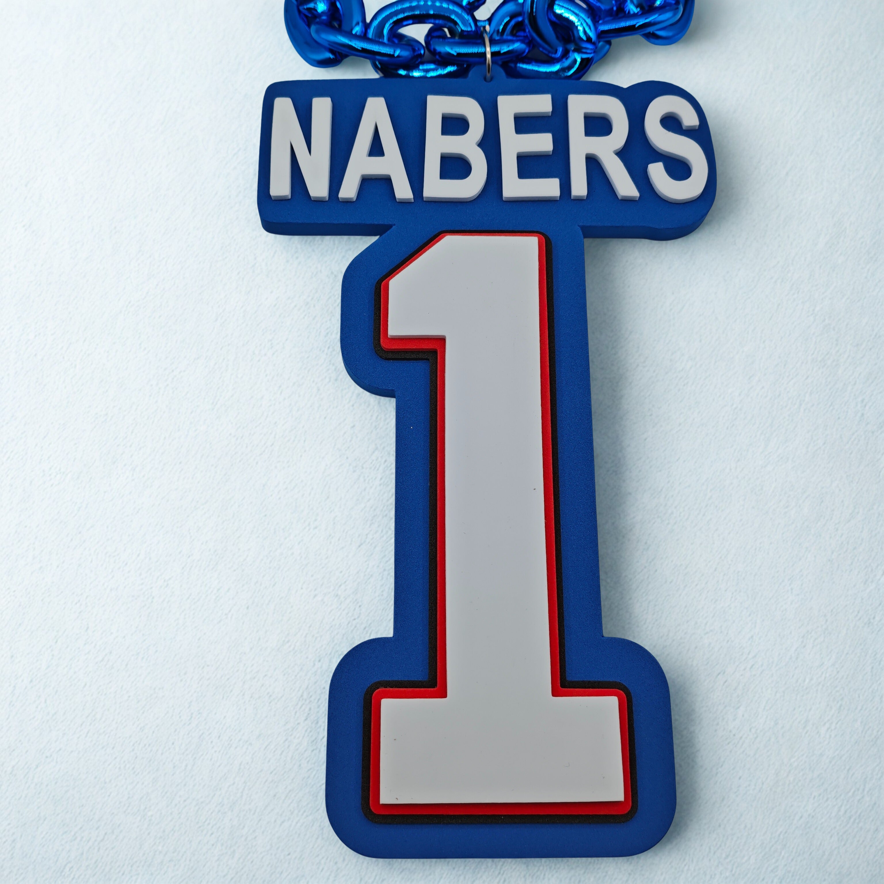 Player 3D Logo EVA Foam Necklace 30 inches - The Perfect Game Day Gift for Fans - Image 12