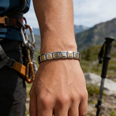 GO BIRDS  Italian Charm Bracelet -Game Day & Special Gift for Eagles Fans