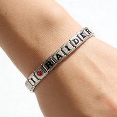 Las Vegas Raiders Italian Charm Bracelet – Fan Gift for  Birthday,Holiday & Valentine’s Day Gift