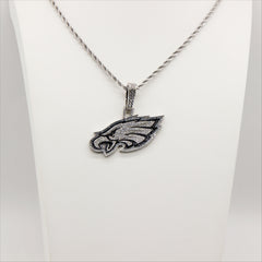 Philadelphia Eagles Zircon Pendant Necklace – Perfect Fan Gift for Game Day & Holidays