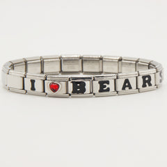 Chicago Bears Italian Charm Bracelet – Perfect Valentine’s Day, Holiday & Any Occasion Gift for Fans