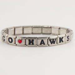 Seattle Seahawks Italian Charm Bracelet – Personalized Fan Gift for  for Birthdays, Holidays & Game Day