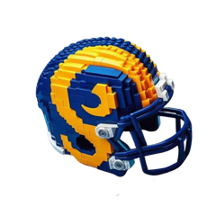 3D Football Team Logo Helmet Construction Building Blocks –  Perfect Christmas & Holiday Gift