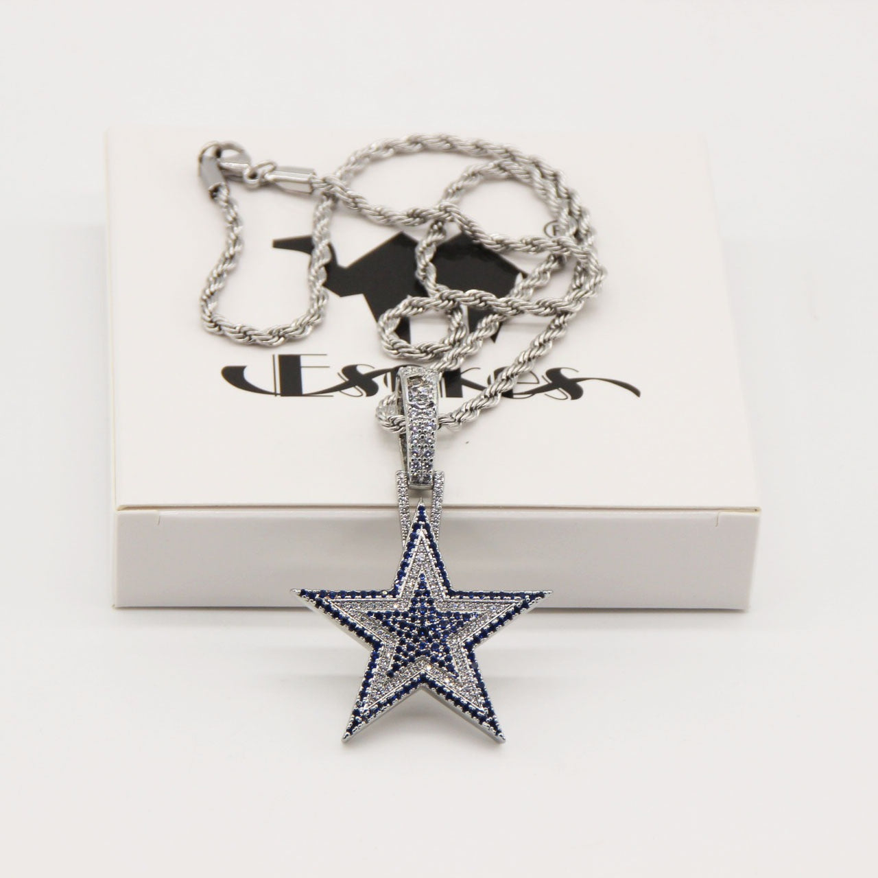 Dallas Cowboys Zircon Star Necklace - Image 15