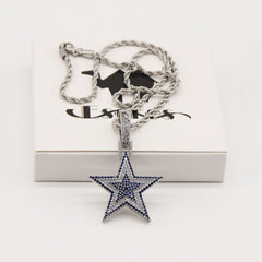 Dallas Cowboys Zircon Star Necklace - Image 15