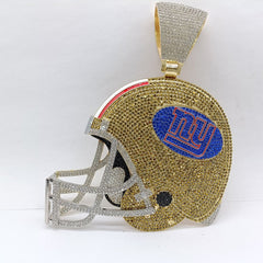 Custom Football Team Logo Helmet Pendant Necklace-Personalized Gifts for Fans