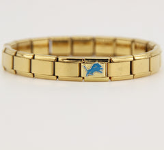 Football Team Logo Italian Charm Bracelet – Custom Gifts for Fans