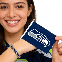 Seattle Seahawks Italian Charm Bracelet – Personalized Fan Gift for  for Birthdays, Holidays & Game Day
