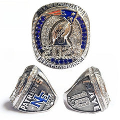 2025 New England Patriots Championship Ring - Limited Collector Edition - Front View