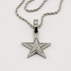 Dallas Cowboys Zircon Star Necklace - Image 11