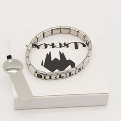 Buffalo Bills Italian Charm Bracelet – Perfect Fan Gift for Birthday, Christmas, Valentine’s Day & Game Day