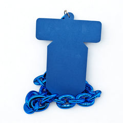 Player 3D Logo EVA Foam Necklace 30 inches - The Perfect Game Day Gift for Fans - Size Reference