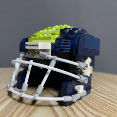 3D Football Team Logo Helmet Construction Building Blocks –  Perfect Christmas & Holiday Gift