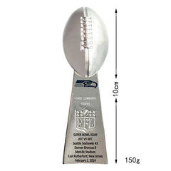 2014 Seattle Seahawks Championship Ring & Trophy Set-Collectible Memorabilia