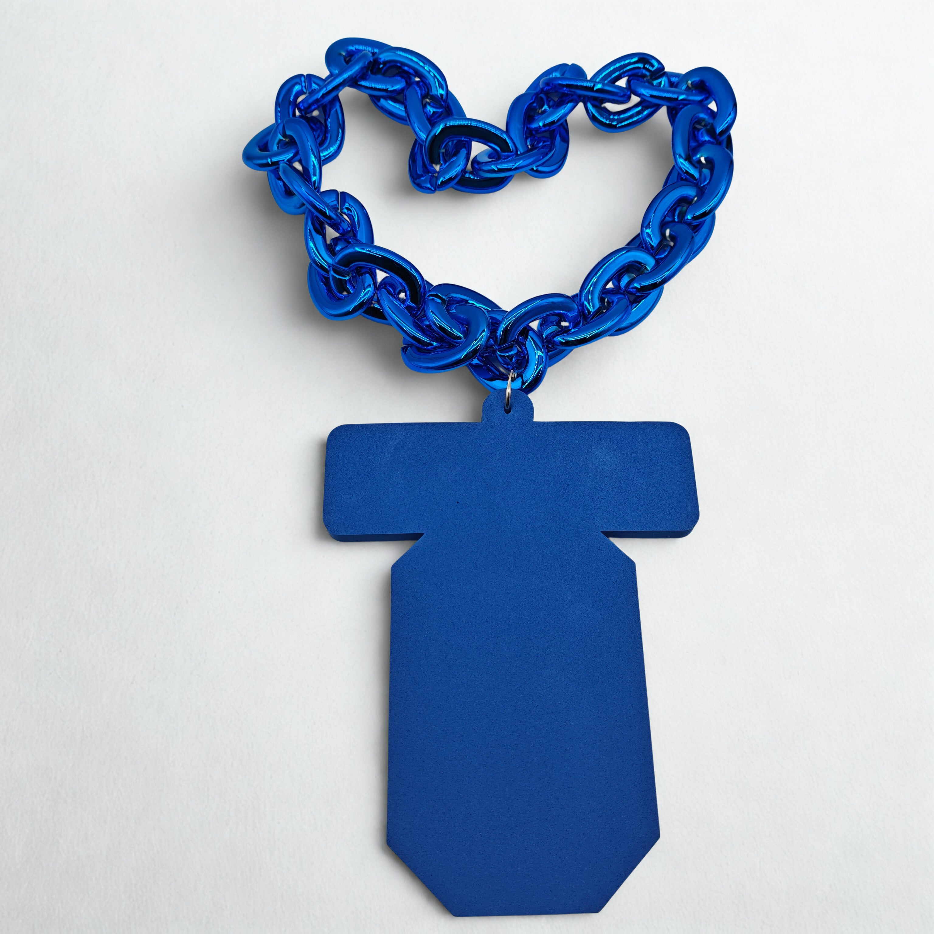 Player 3D Logo EVA Foam Necklace 30 inches - The Perfect Game Day Gift for Fans - Collection Display