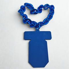 Player 3D Logo EVA Foam Necklace 30 inches - The Perfect Game Day Gift for Fans - Collection Display