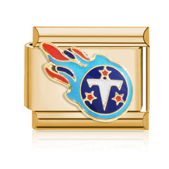 Football Team Logo Italian Charm Bracelet – Custom Gifts for Fans