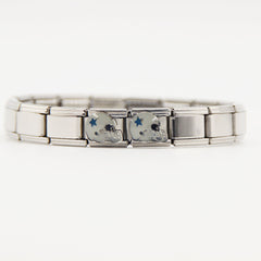 Dallas Cowboys Italian Charm Bracelet – DIY Custom Gift for Fans