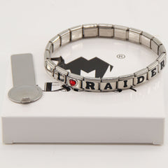 Las Vegas Raiders Italian Charm Bracelet – Fan Gift for  Birthday,Holiday & Valentine’s Day Gift