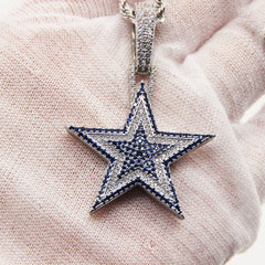 Dallas Cowboys Zircon Star Necklace - Image 12