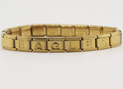 GO BIRDS  Italian Charm Bracelet -Game Day & Special Gift for Eagles Fans