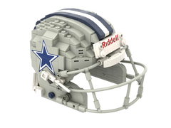 3D Football Team Logo Helmet Construction Building Blocks –  Perfect Christmas & Holiday Gift