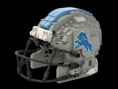 3D Football Team Logo Helmet Construction Building Blocks –  Perfect Christmas & Holiday Gift