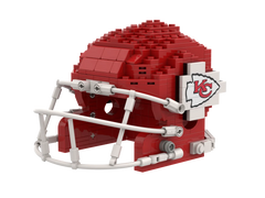 3D Football Team Logo Helmet Construction Building Blocks –  Perfect Christmas & Holiday Gift