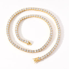 S925 Luxury Moissanite Tennis Chain