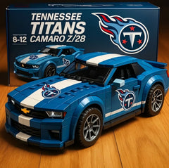 Football Team Camaro Z/28 Building Block-Creative Display Gifts for Fans