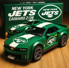 Football Team Camaro Z/28 Building Block-Creative Display Gifts for Fans