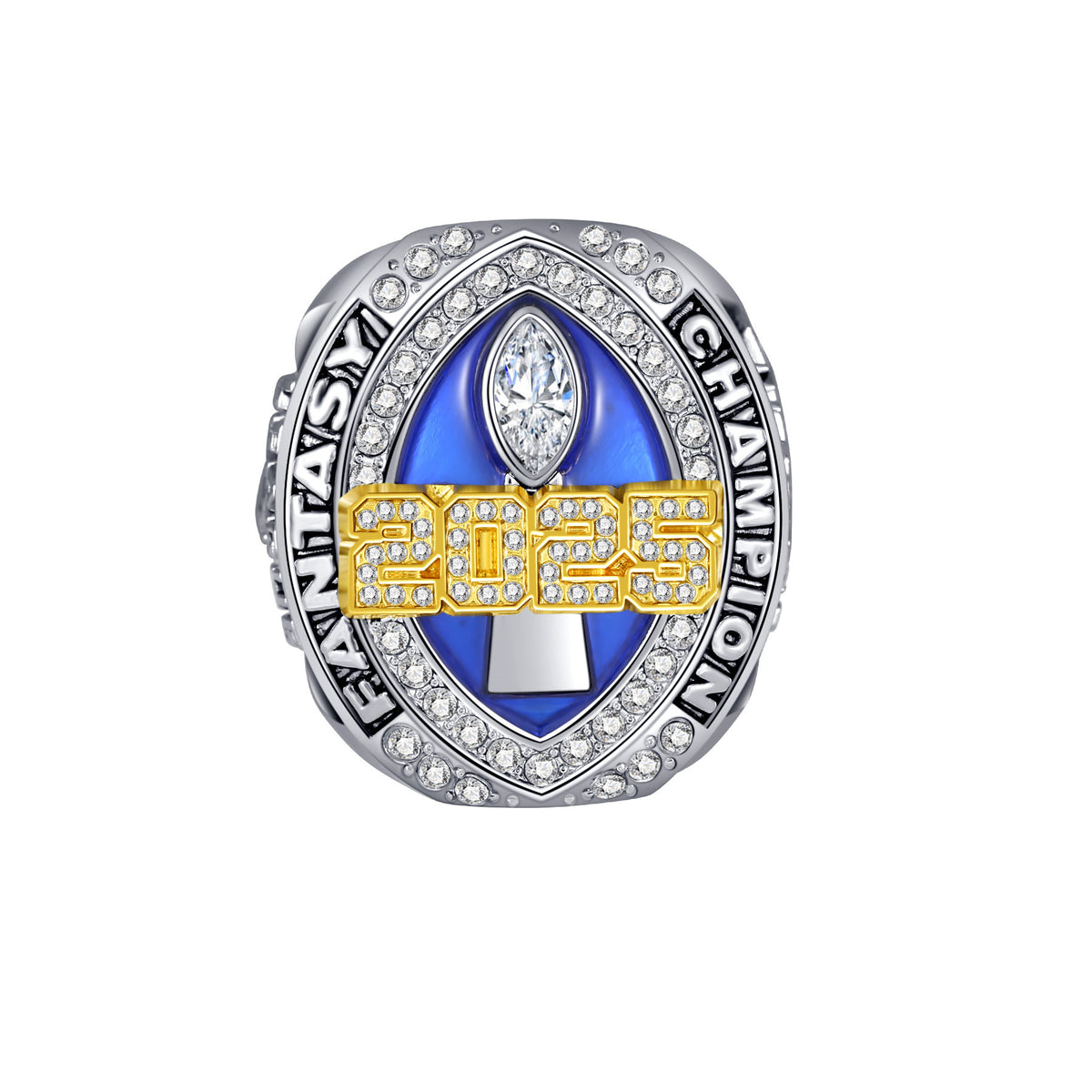 2025 Fantasy Football Champion Ring – Gifts for Fans/Friends/Family