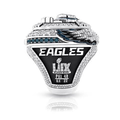 Personalized Philadelphia Eagles Super Bowl Ring - Customize with Your Name or Number - Ideal Gift for Sports Fans