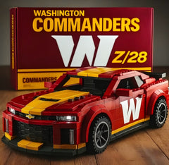 Football Team Camaro Z/28 Building Block-Creative Display Gifts for Fans