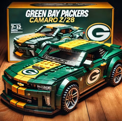 Football Team Camaro Z/28 Building Block-Creative Display Gifts for Fans