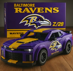 Football Team Camaro Z/28 Building Block-Creative Display Gifts for Fans