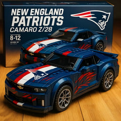 Football Team Camaro Z/28 Building Block-Creative Display Gifts for Fans