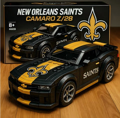 Football Team Camaro Z/28 Building Block-Creative Display Gifts for Fans