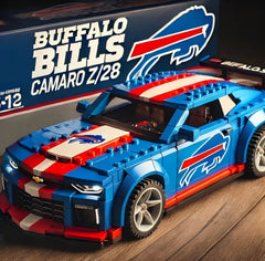 Football Team Camaro Z/28 Building Block-Creative Display Gifts for Fans