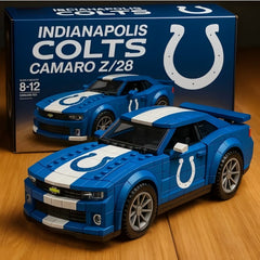 Football Team Camaro Z/28 Building Block-Creative Display Gifts for Fans