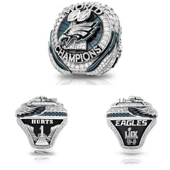 Personalized Philadelphia Eagles Super Bowl Ring - Customize with Your Name or Number - Ideal Gift for Sports Fans