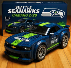 Football Team Camaro Z/28 Building Block-Creative Display Gifts for Fans